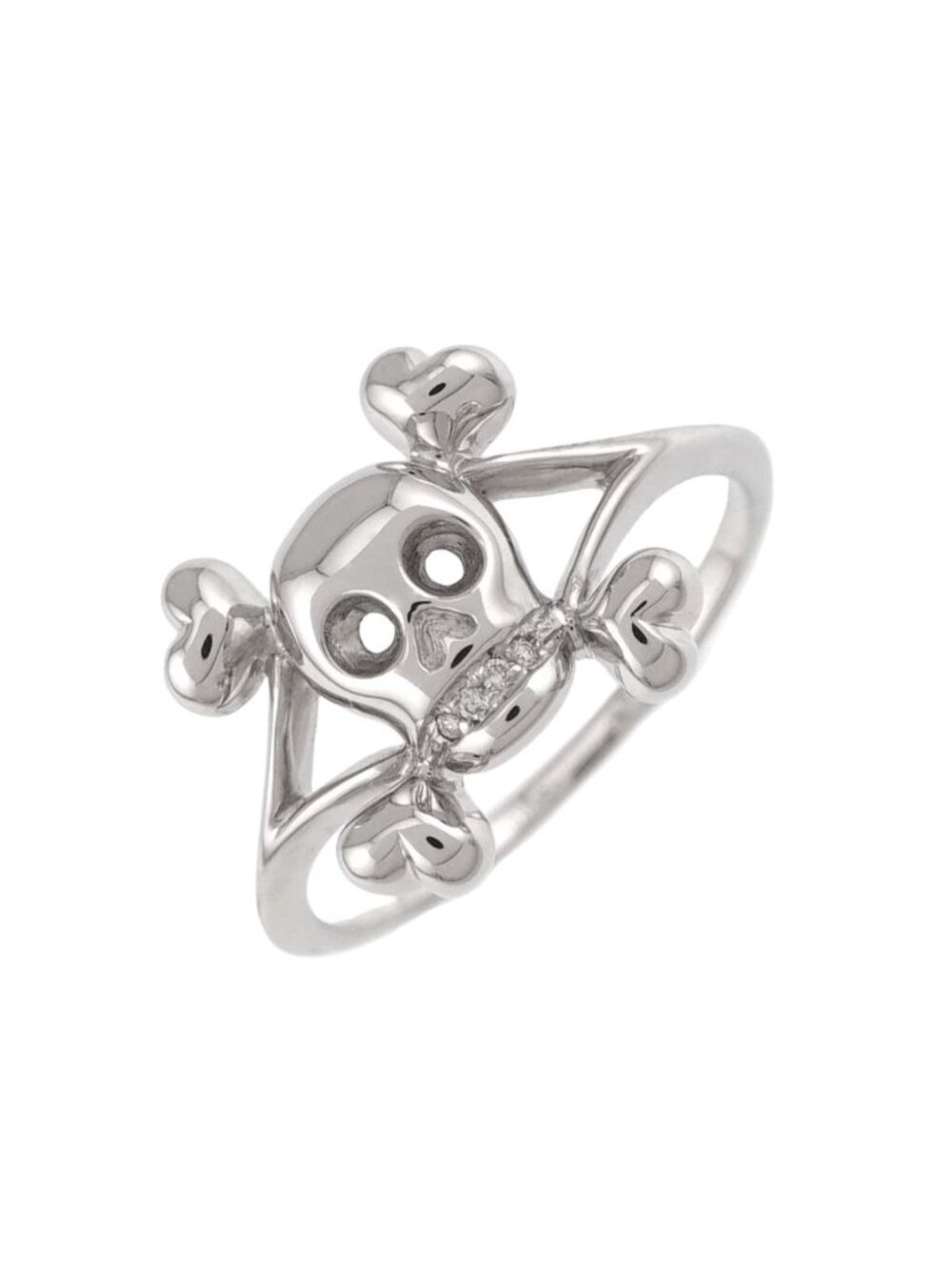 Dior Tete de Maure 57 Ring Diamond 18k White Gold
